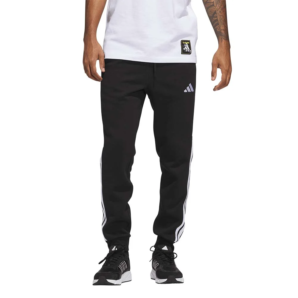 Φωτογραφία προϊόντος: adidas Sportswear Men's 3Stripes Fleece Tapered Cut Pant Μαύρο JD1861 (adidas Sportswear)