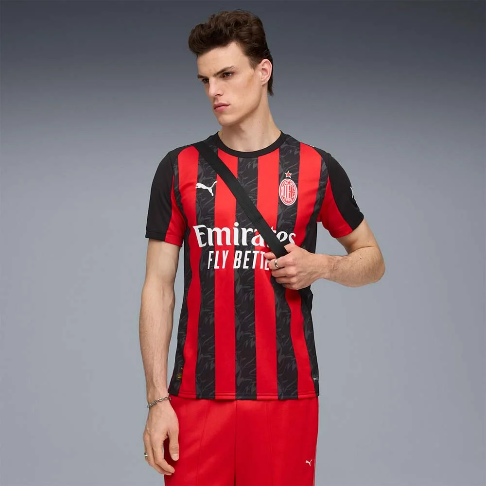 Φωτογραφία προϊόντος: Puma Men's AC Milan Home Replica Jersey Μαύρο - Κόκκινο 779962-01 (Puma)