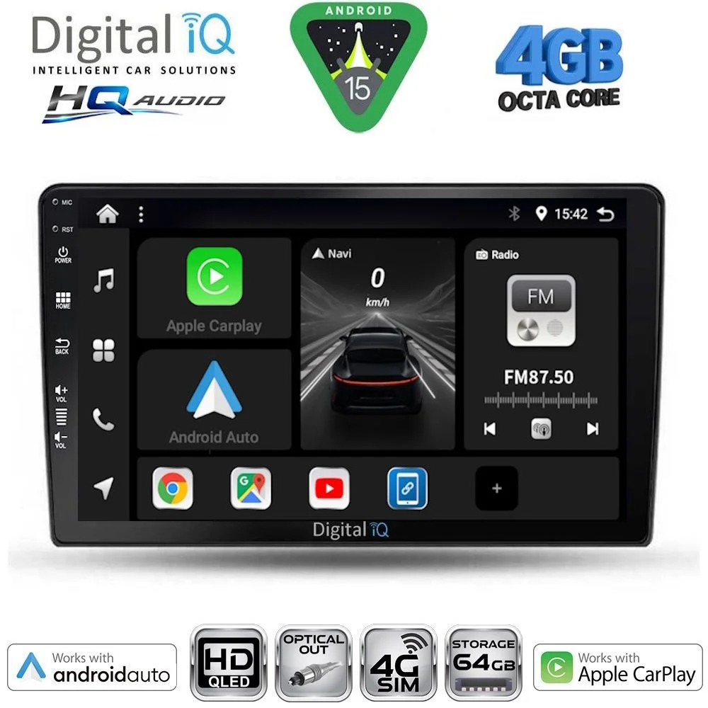 Φωτογραφία προϊόντος: DIGITAL IQ BXK 19103B_CPAA (9inc) MULTIMEDIA TABLET for DACIA DUSTER mod. 2012-2019