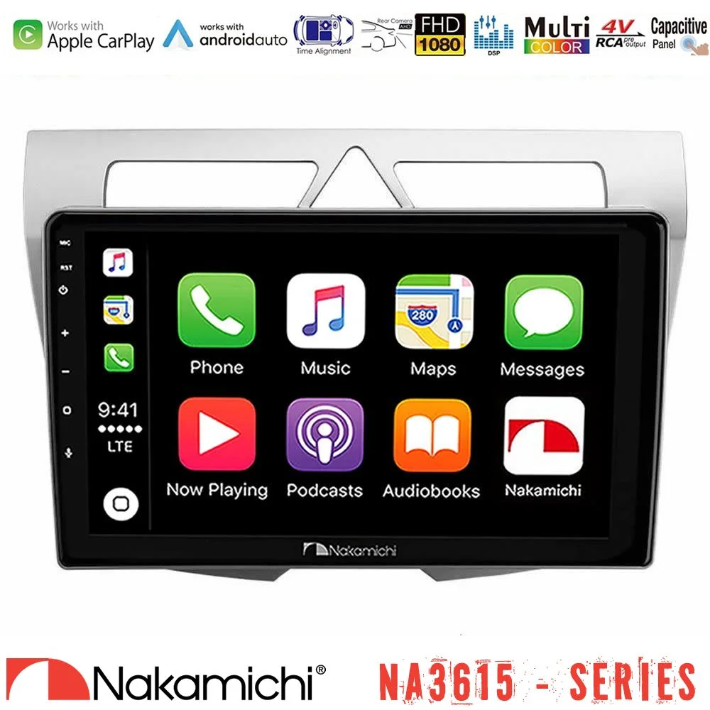 Φωτογραφία προϊόντος: Nakamichi NA3615 Series Με Wireless Carplay & Android Auto Kia Picanto Media Station Tablet 9