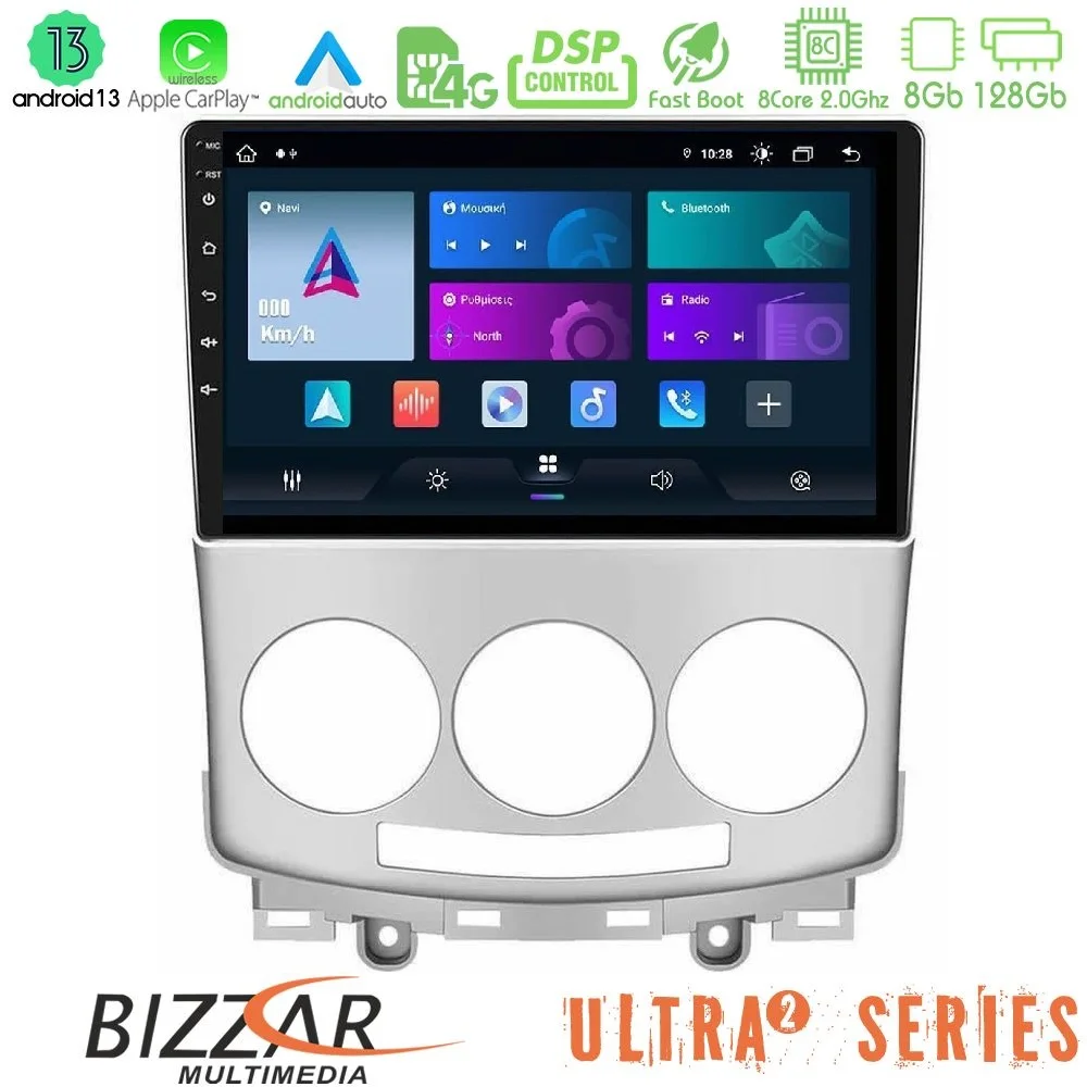 Φωτογραφία προϊόντος: Bizzar Ultra Series Mazda 5 2004-2010 8core Android13 8+128GB Navigation Multimedia Tablet 9