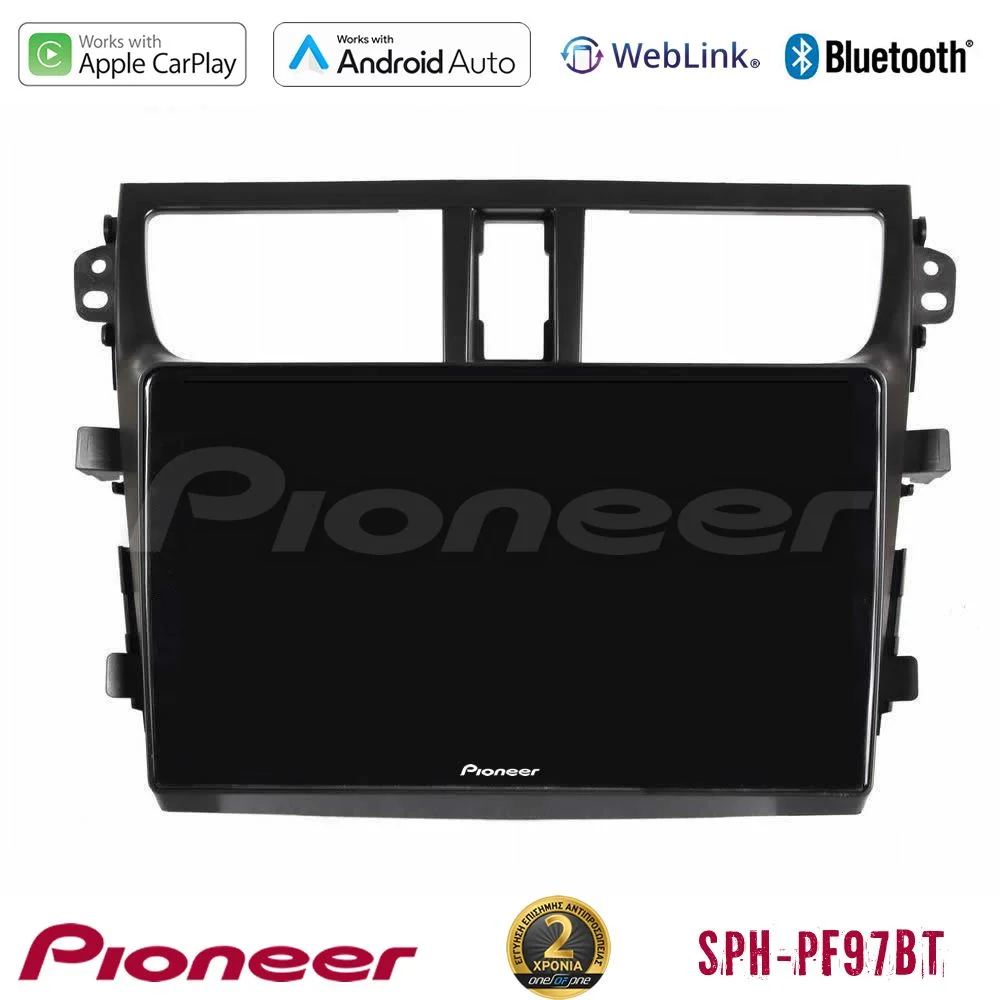 Φωτογραφία προϊόντος: Pioneer SPH-PF97BT Series Suzuki Celerio 2014-2020 Multimedia Station 9 (Tablet Style) Με Carplay & Android Auto