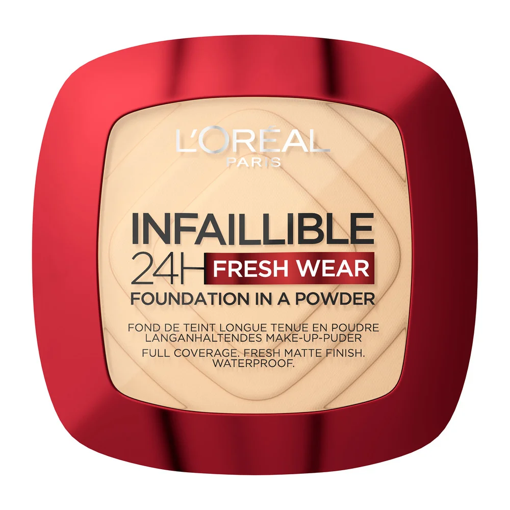 Φωτογραφία προϊόντος: L'OREAL PARIS Infaillible 24H Fresh Wear Foundation Make Up 24th Duration in Powder Form 9gr - 130 - True Beige