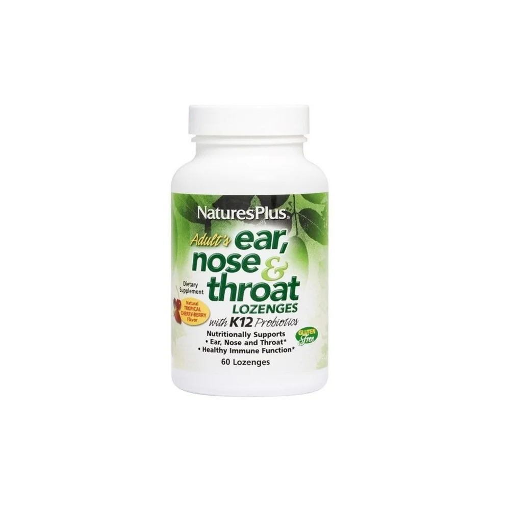 Φωτογραφία προϊόντος: NATURE'S PLUS Ear Nose & Throat Lozenges - 60 δισκία