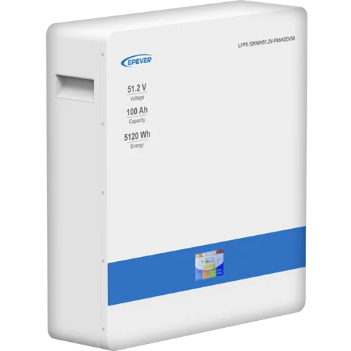Φωτογραφία προϊόντος: EPEVER EP-LFP51100-W ΜΠΑΤΑΡΙΑ ΛΙΘΙΟΥ WALL-MOUNTED 5,12KWH 51,2V IP65 EPEVER