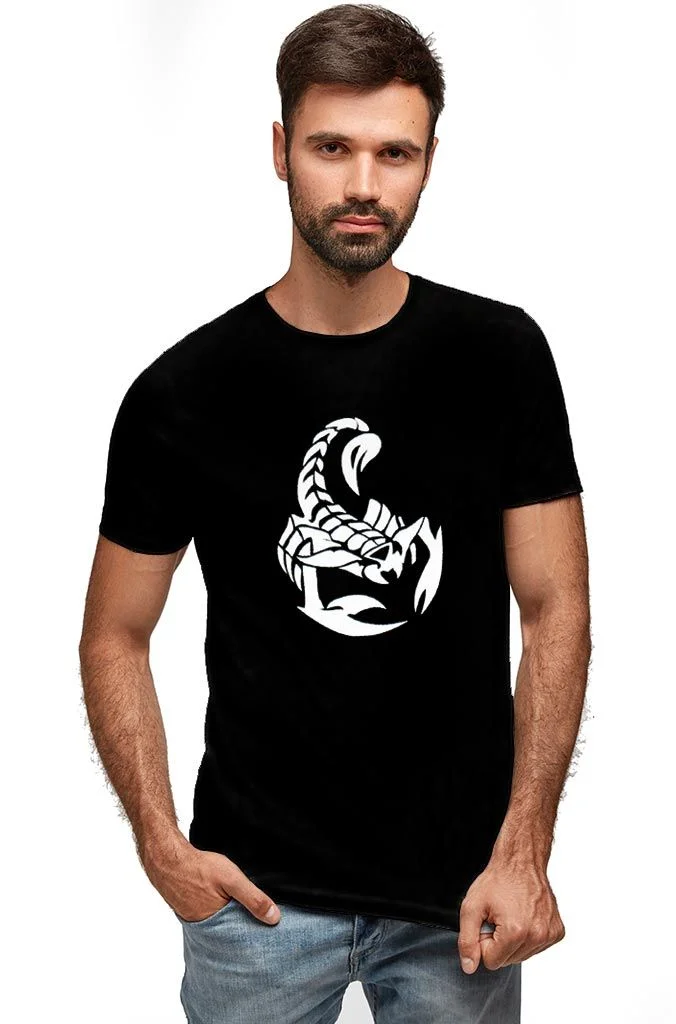 Φωτογραφία προϊόντος: Prime T-Shirt Μαύρο με σχέδιο Scorpion 8451-1