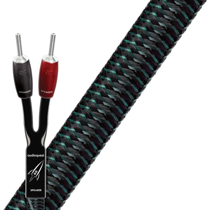 Φωτογραφία προϊόντος: AudioQuest Rocket 88 Full-Range Speaker Cable with SureGrip 500 Banana Connectors