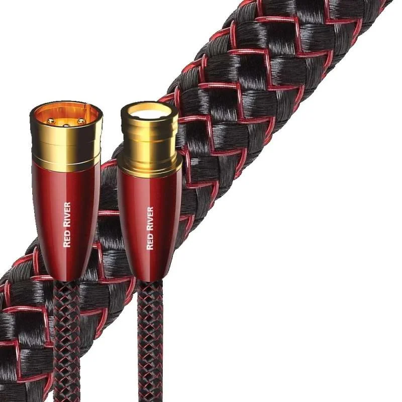 Φωτογραφία προϊόντος: AudioQuest Red River XLR Analog Audio Interconnect Cable