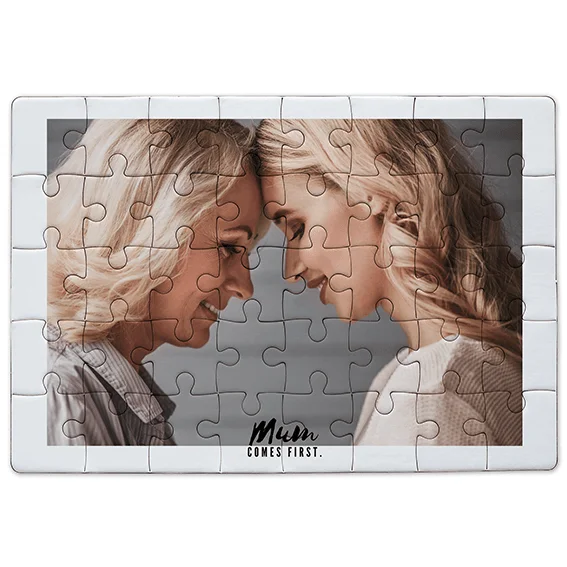 Φωτογραφία προϊόντος: OEM Puzzle Mum comes first! Οριζόντιο A4