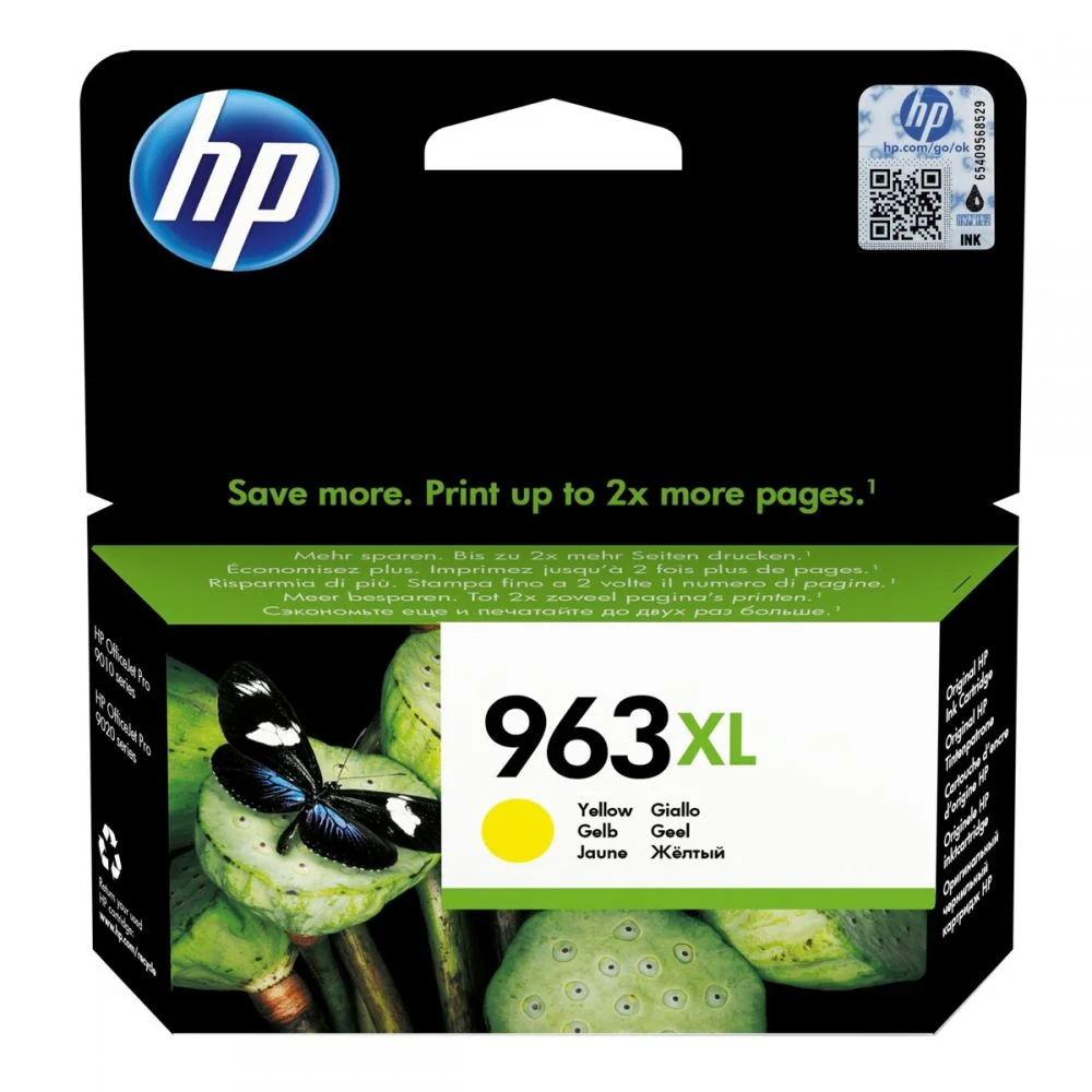 Φωτογραφία προϊόντος: Hewlett Packard HP 963XL High Yield Yellow Ink Cartridge ( 3JA29AE ) - 3JA29AE