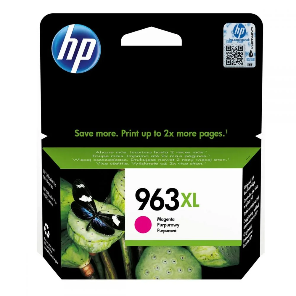 Φωτογραφία προϊόντος: Hewlett Packard HP 963XL High Yield Magenta Ink Cartridge ( 3JA28AE ) - 3JA28AE