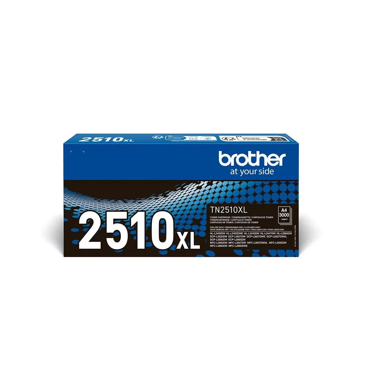 Φωτογραφία προϊόντος: Brother TN-2510XL Black Ton (3K) - TN-2510XL
