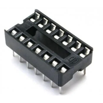 Φωτογραφία προϊόντος: OEM DIP Slanting pin 14P IC Socket Integrated Block
