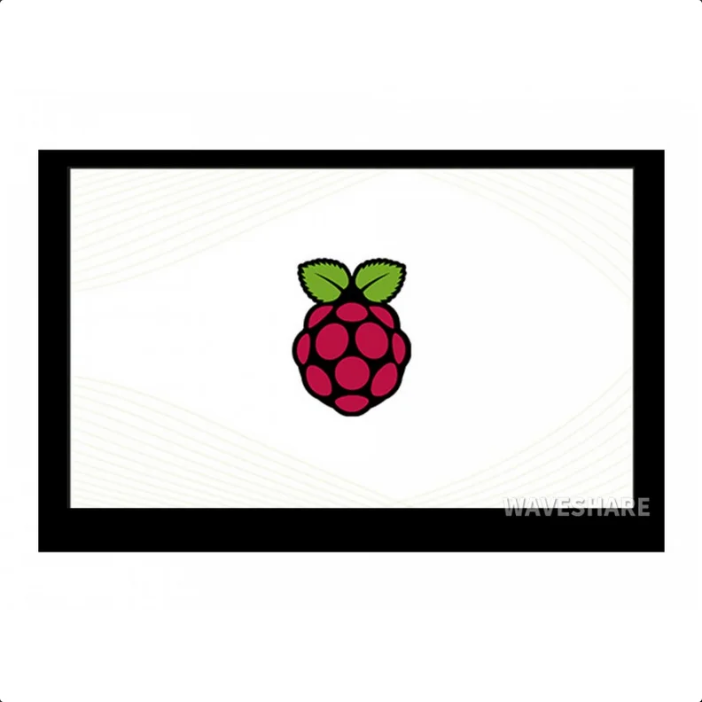 Φωτογραφία προϊόντος: WaveShare 5inch Capacitive Touch Display for Raspberry Pi, DSI Interface, 800×480
