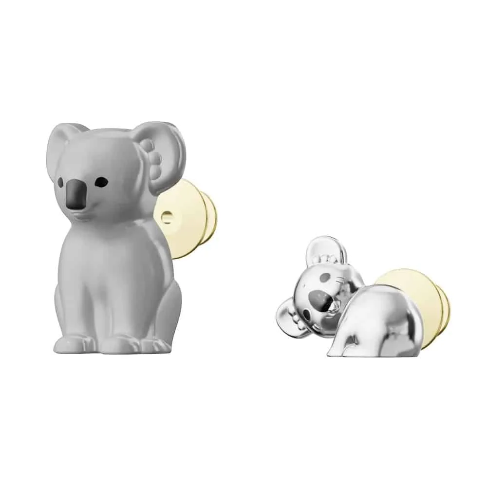Φωτογραφία προϊόντος: METALMORPHOSE MTMP115BX ΚΑΡΦΙΤΣΑ FASHION PIN SET OF 2 PINS- MAMA KOALA & BABY KOALA