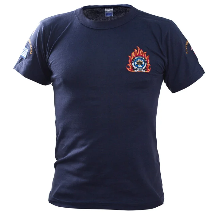 Φωτογραφία προϊόντος: T-Shirt Πυροσβεστικής Με Κέντημα FIRE02 Pegasos Safety