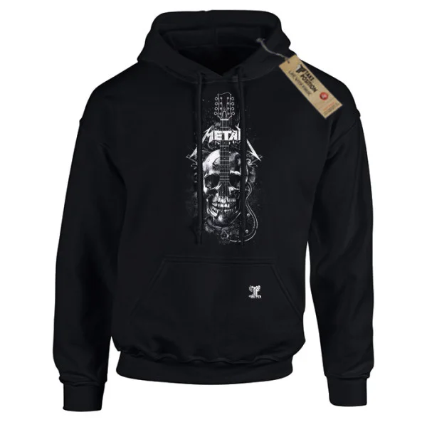 Φωτογραφία προϊόντος: Hoodie φούτερ με κουκούλα Metal Takeposition Σε Μαύρο, 907-7777