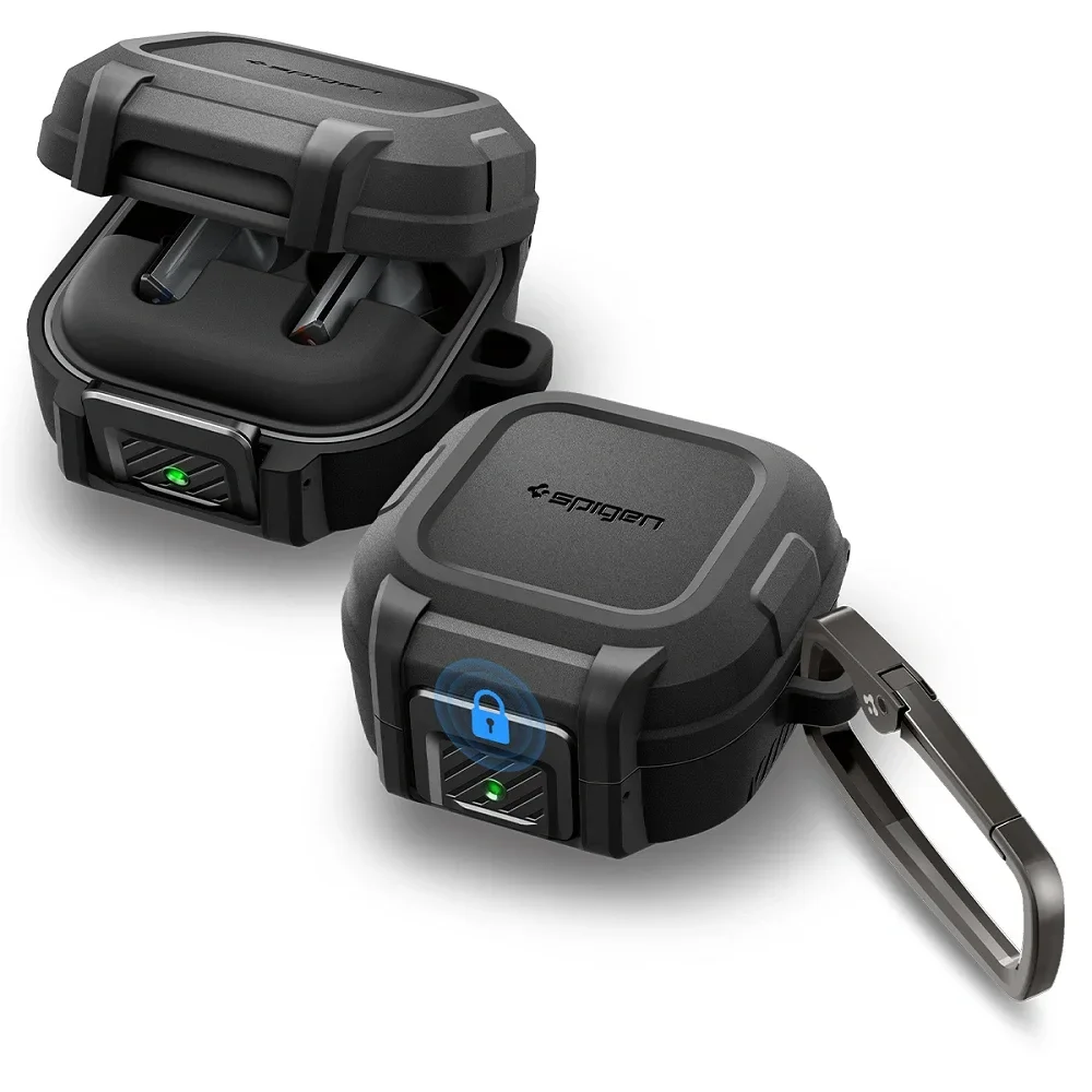 Φωτογραφία προϊόντος: Spigen Θήκη Lock Fit Samsung Galaxy Buds 4 / 4 Pro Matte Black