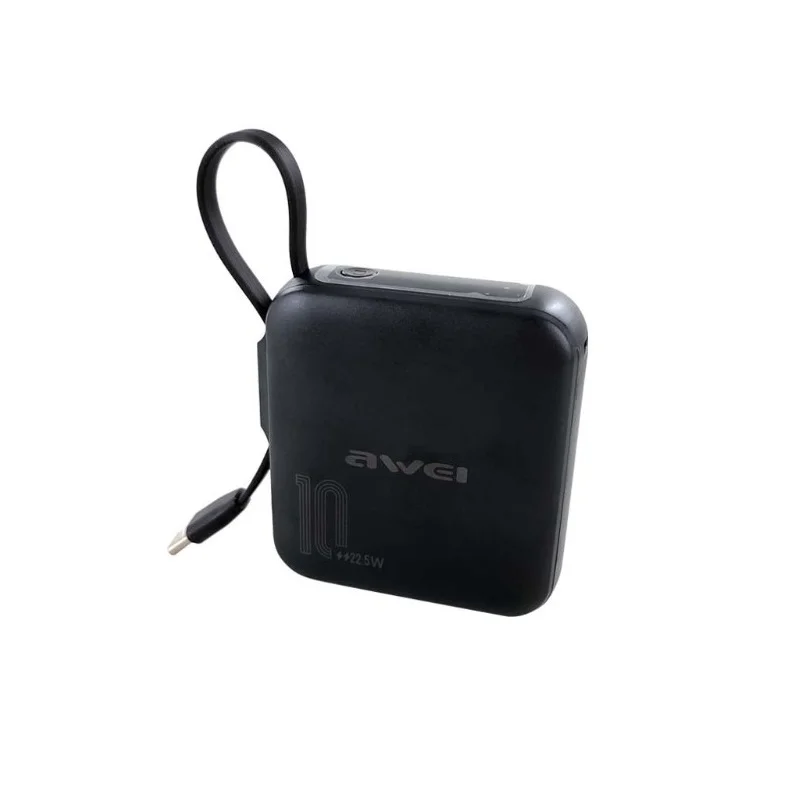 Φωτογραφία προϊόντος: Powerbank - P86K - 10.000mah - AWEI - 008822 - Black
