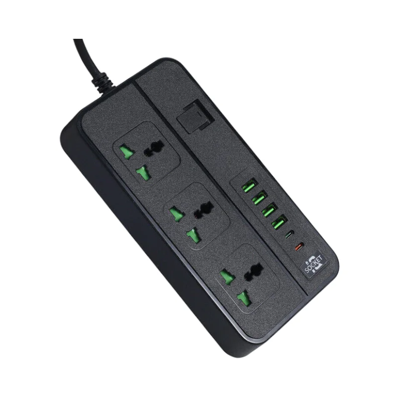 Φωτογραφία προϊόντος: Tradesor Πολύπριζο Multi-Plug 3 θέσεων με θύρες USB - KOS-27007EU - 270070