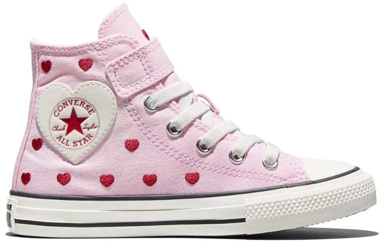 Φωτογραφία προϊόντος: CONVERSE JR CHUCK TAYLOR ALL STAR HEARTS & ROSES EASY-ON (A19066C) ΥΠΟΔΗΜΑ