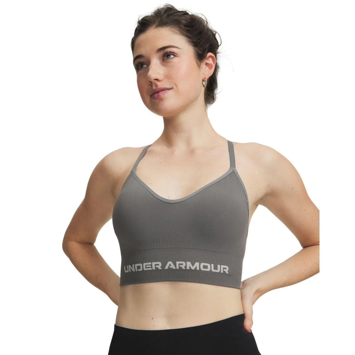 Φωτογραφία προϊόντος: Under Armour UA W Vanish Seamless Low Bra (1384417-709) ΜΠΟΥΣΤΟ