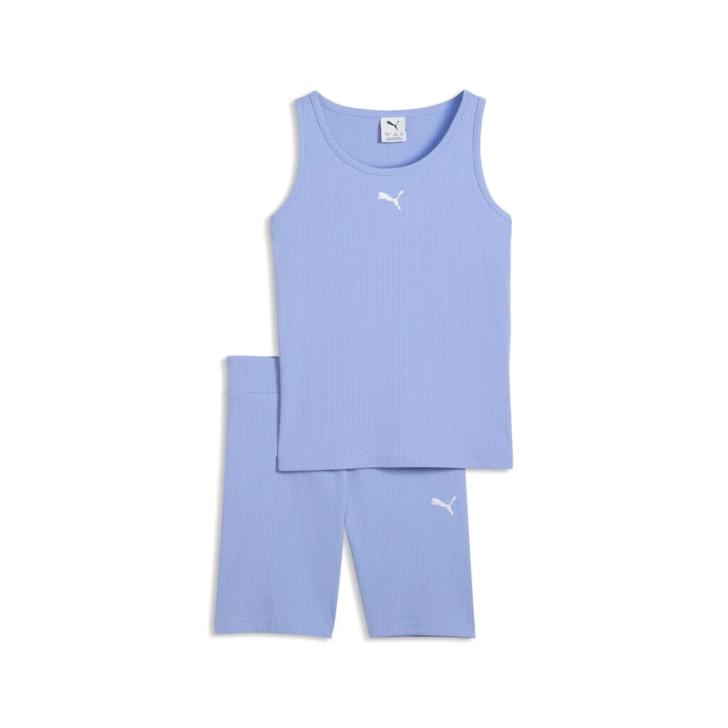 Φωτογραφία προϊόντος: PUMA JR ESS ELEVATED Rib Tank and Short Leggings Set G (692477-60) ΣΕΤ ΠΑΙΔΙΚΟ