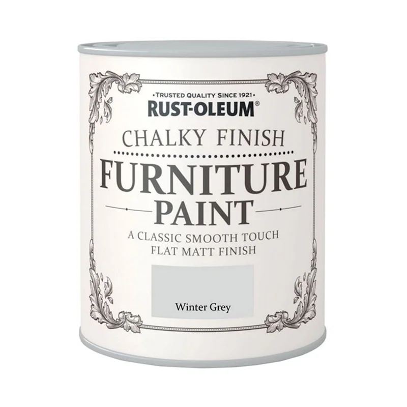 Φωτογραφία προϊόντος: Rust-Oleum Χρώμα Κιμωλίας Furniture Chalky Finish Winter Grey