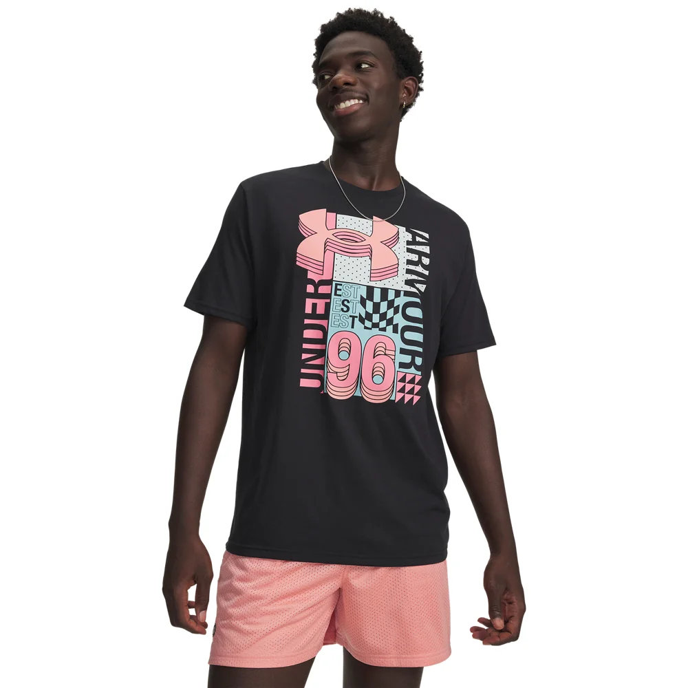 Φωτογραφία προϊόντος: Under Armour UA M LOGO COLLAGE SS (6009244-001) ΜΠΛΟΥΖΑ