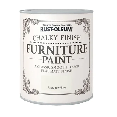 Φωτογραφία προϊόντος: Rust-Oleum Χρώμα Κιμωλίας Furniture Chalky Finish Antique White
