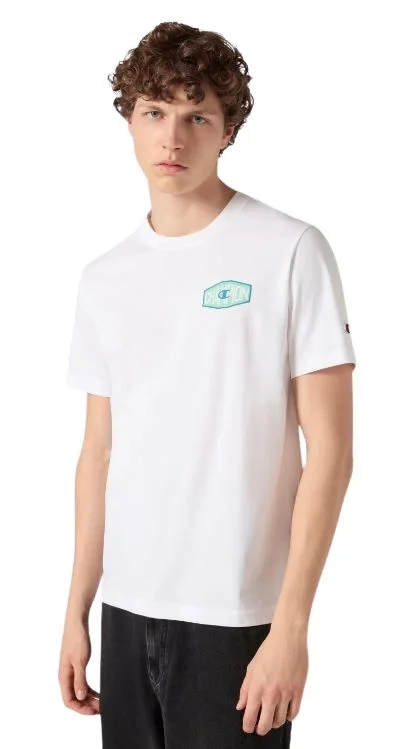Φωτογραφία προϊόντος: CHAMPION M Crewneck T-Shirt (222392-WW001) ΜΠΛΟΥΖΑ