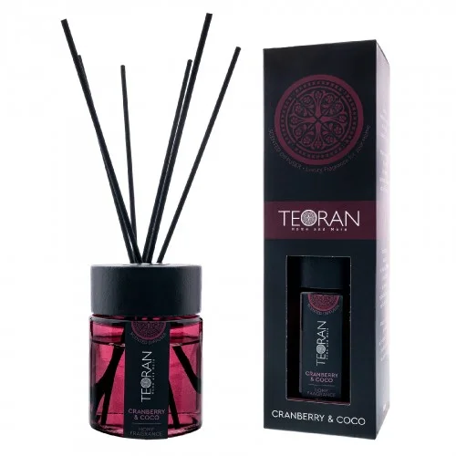 Φωτογραφία προϊόντος: Teoran Αρωματικο xώρου σε stikc Cranberry Coco στρόγγυλο 150ml - Κυκλικό 150ml