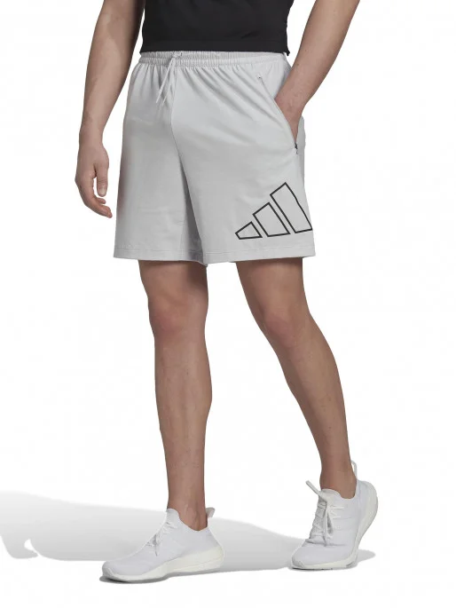 Φωτογραφία προϊόντος: Adidas Train Icons 3-Bar Training Αθλητική Ανδρική Βερμούδα HK9538 ΓΚΡΙ