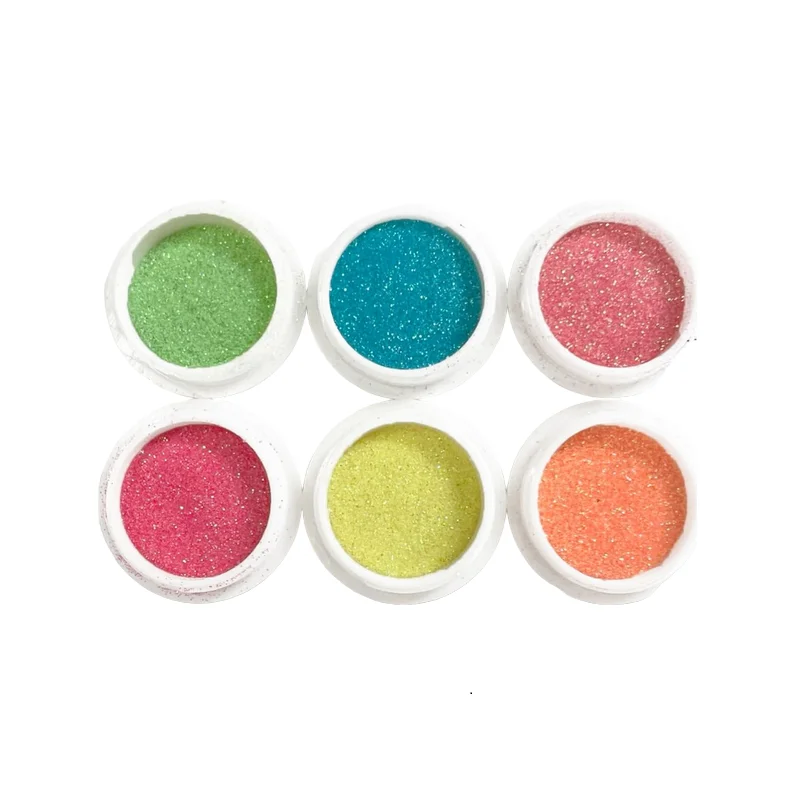 Φωτογραφία προϊόντος: Tradesor Σετ Glitter νυχιών Nail Art - Neon Glitter - 6pcs - 910594