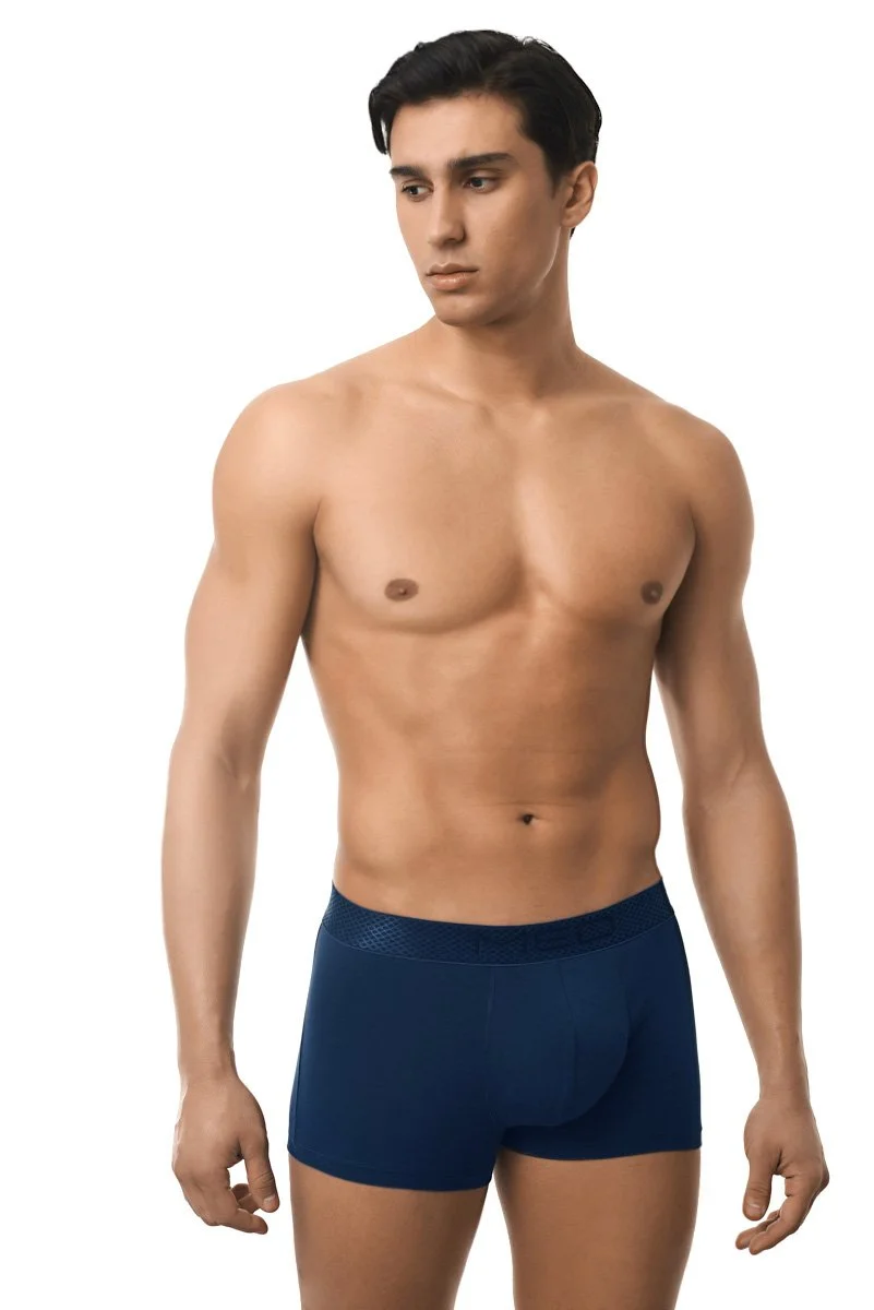 Φωτογραφία προϊόντος: Med Ανδρικό Εσώρουχο Ryan Boxer 3D Side Panels Κωδ. 21122776 Μπλε σκούρο