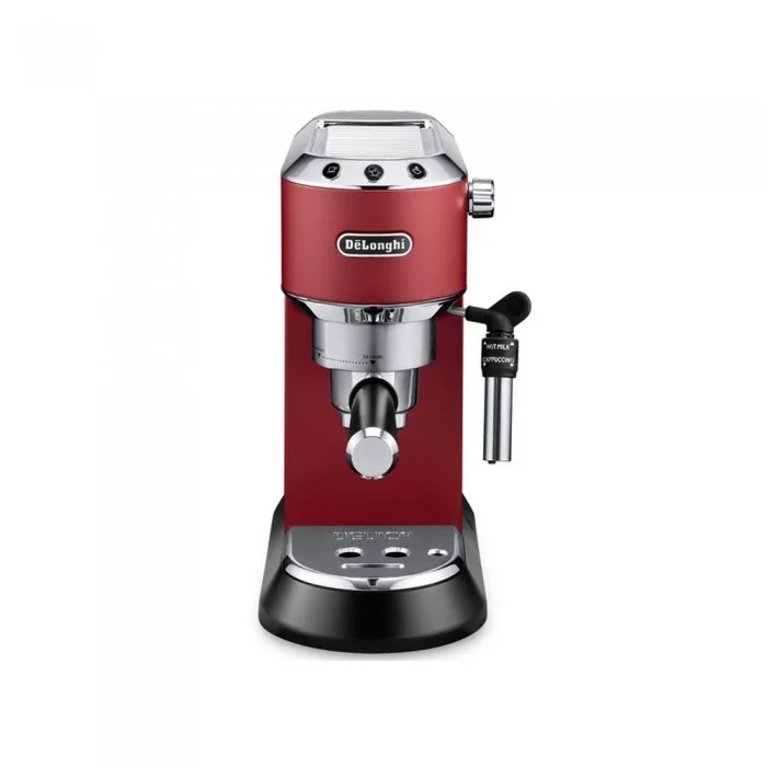 Φωτογραφία προϊόντος: Delonghi Dedica Pump Αυτόματη Μηχανή Espresso 1300W Πίεσης 15bar Κόκκινη (EC 685.R) (DLGEC685.R)