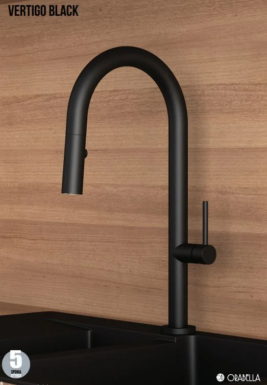 Φωτογραφία προϊόντος: Μπαταρία Κουζίνας ORABELLA VERTIGO black matt 20111