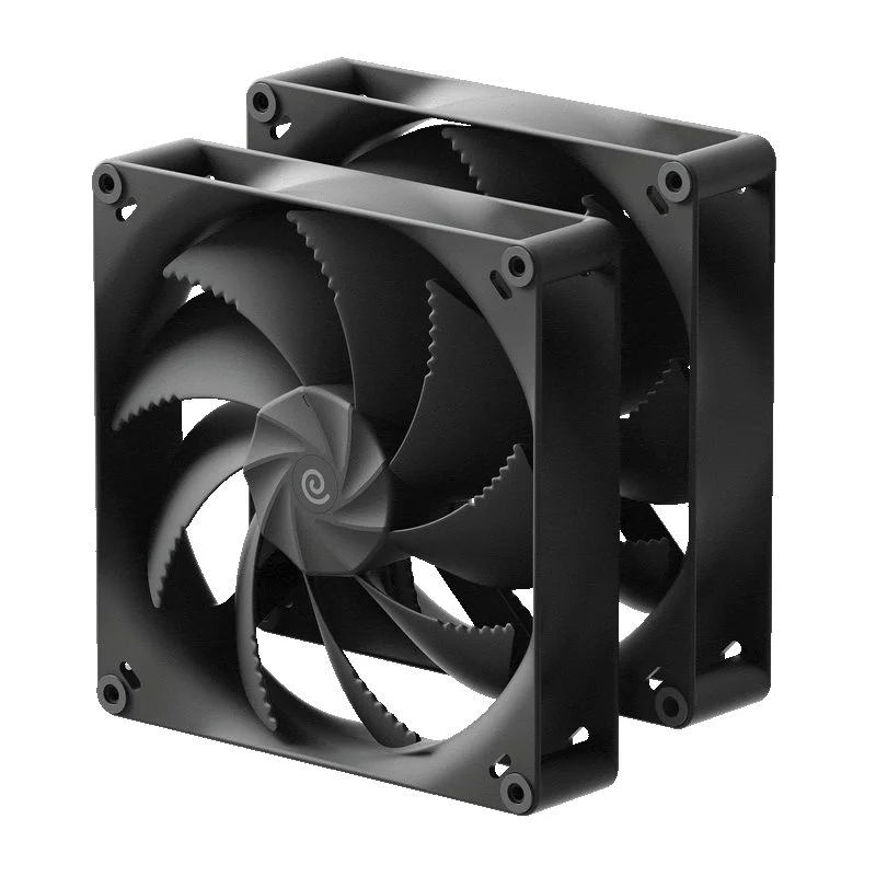 Φωτογραφία προϊόντος: Pro GamersWare HAVN H18 Dual Pack Black 180mm A-RGB Metal Core Case Fan