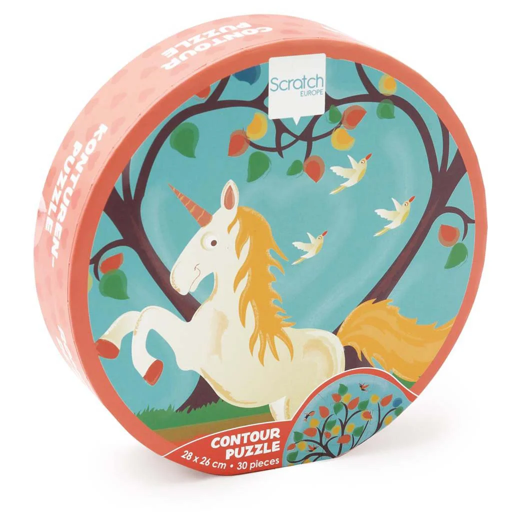 Φωτογραφία προϊόντος: Scratch UNICORN COMPACT PUZZLES 30pcs