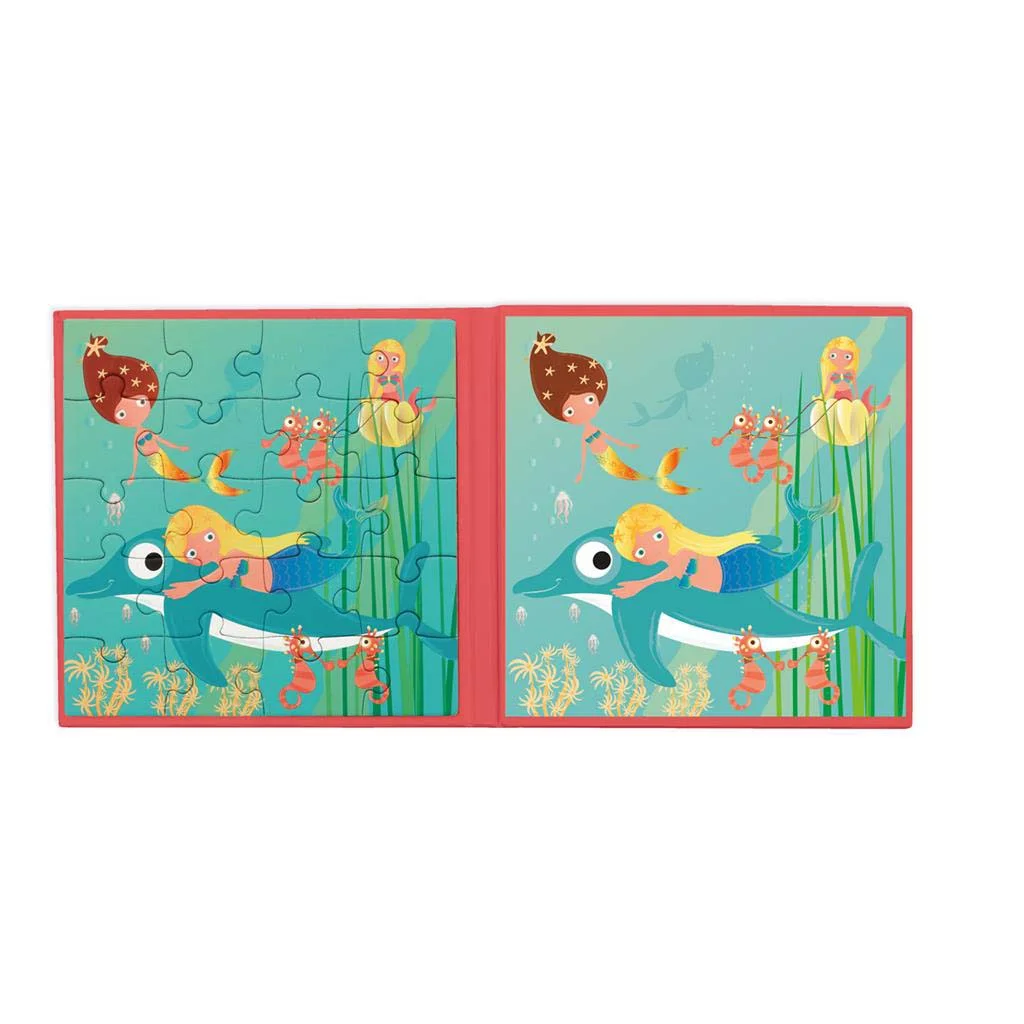 Φωτογραφία προϊόντος: Scratch MERMAIDS MAGNETIC PUZZLE BOOK TO GO