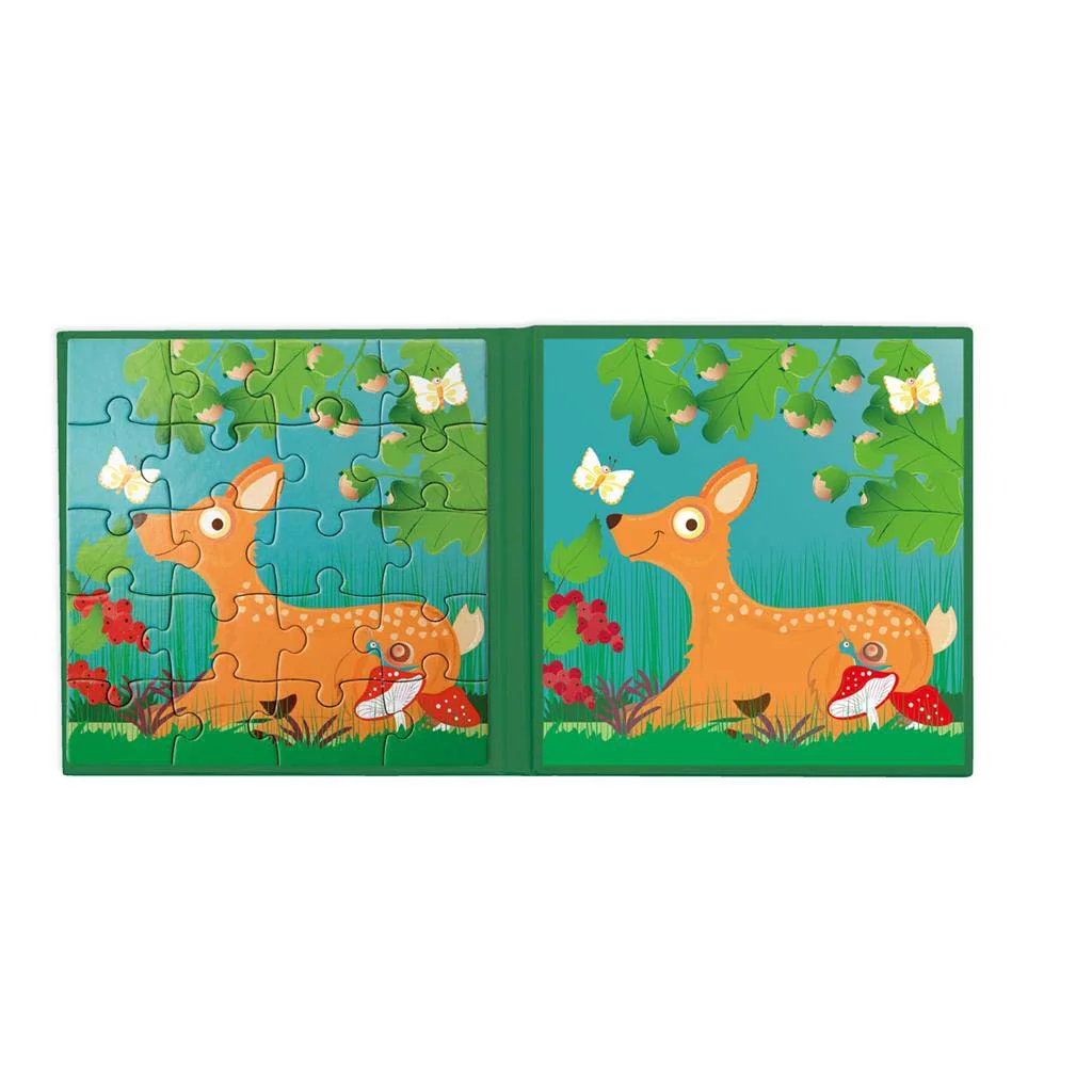Φωτογραφία προϊόντος: Scratch FOREST LIFE MAGNETIC PUZZLE BOOK TO GO