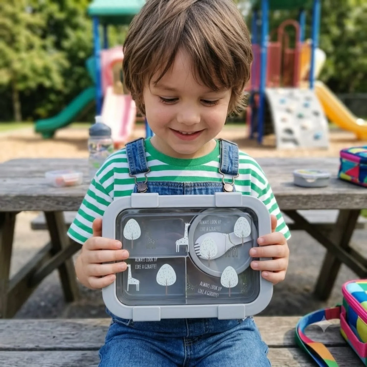 Φωτογραφία προϊόντος: Παιδικό Lunch Box Φαγητού – ALWAYS LOOK UP – LIKE A GIRAFFE (315002) ABO