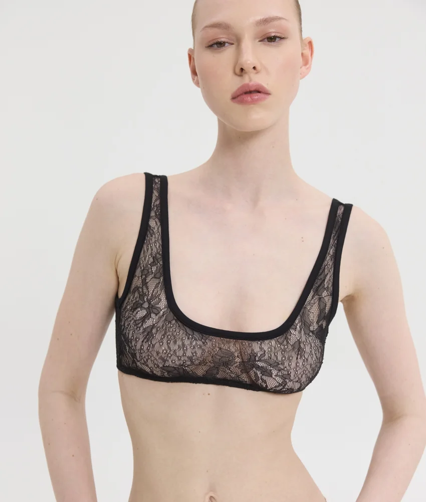 Φωτογραφία προϊόντος: Rosa Bralette - Black SunSetGo.