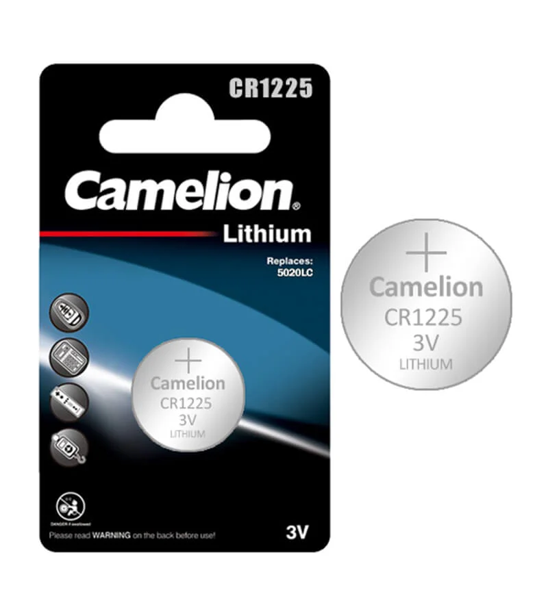 Φωτογραφία προϊόντος: Panasonic CAMELION CR1225-BP1 Μπαταρία λιθίου 3V