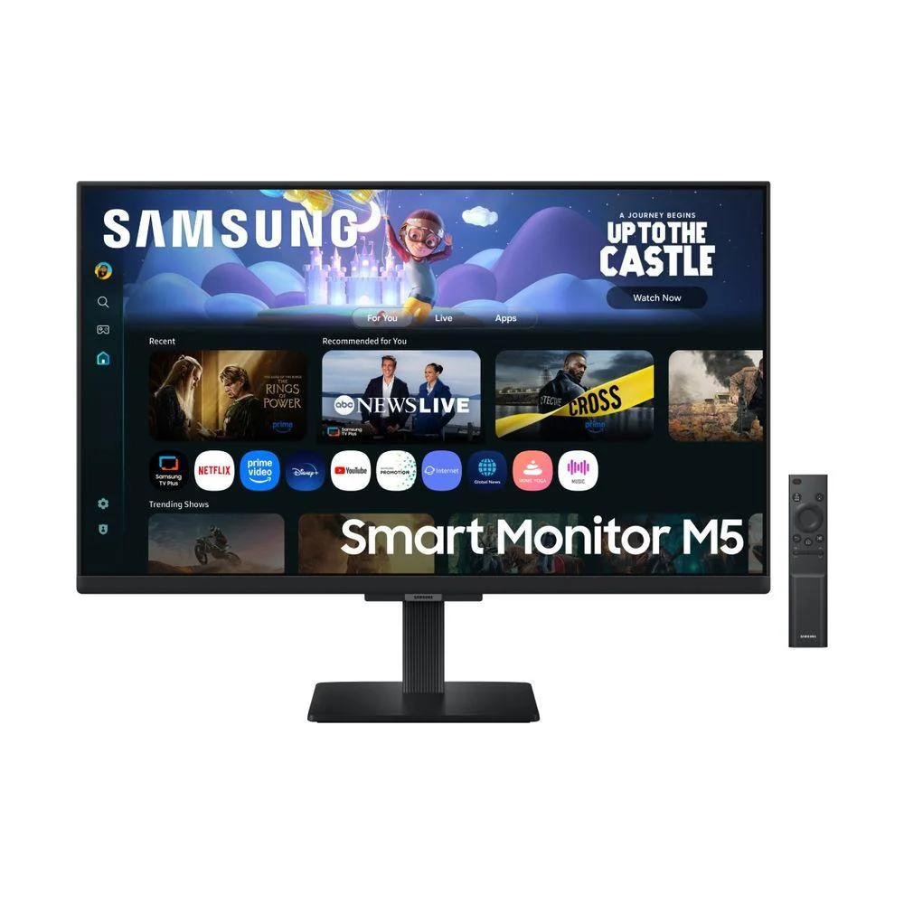 Φωτογραφία προϊόντος: SAMSUNG MONITORS SAMSUNG LS27FM500EUXDU Μ5 M50F Smart Monitor 27" with speakers (LS27FM500EUXDU) (SAMLS27FM500EUXDU)