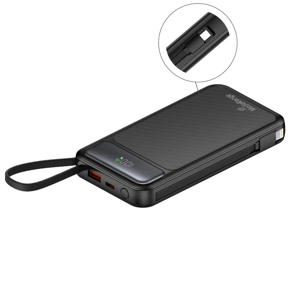 Φωτογραφία προϊόντος: MediaRange Mobile Power Bank 10.000mAh with USB-C Power Delivery fast charge technology (MRMA753)