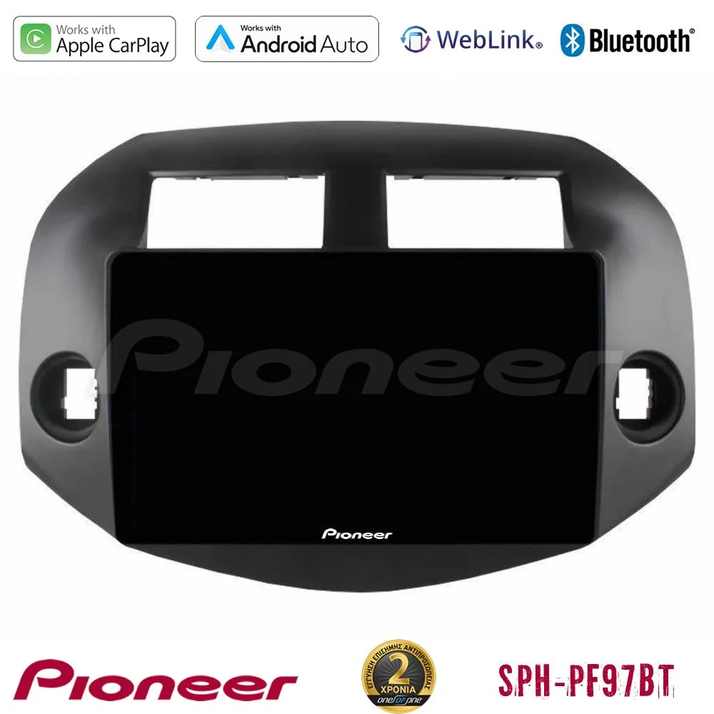 Φωτογραφία προϊόντος: Pioneer SPH-PF97BT Series Toyota Rav4 2006-2012 Multimedia Station 9 (Tablet Style) Με Carplay & Android Auto