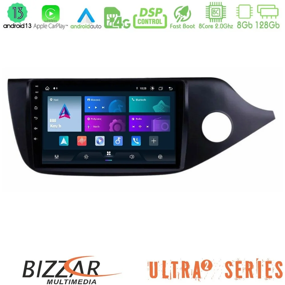 Φωτογραφία προϊόντος: Bizzar Ultra Series Kia Cee’d/ProCeed 2013-2017 RHD 8core Android13 8+128GB Navigation Multimedia Tablet 9