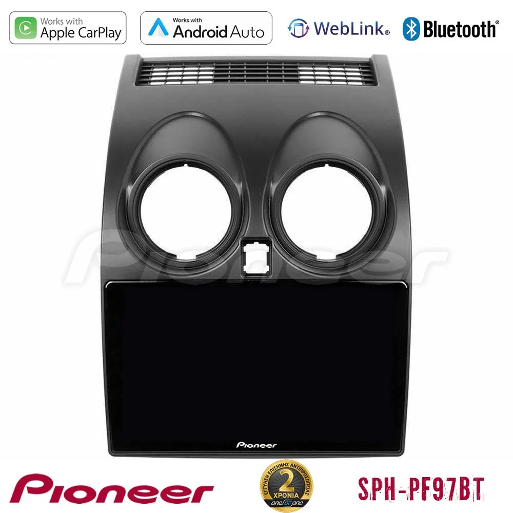Φωτογραφία προϊόντος: Pioneer SPH-PF97BT Series Nissan Qashqai J10 Multimedia Station 9 (Tablet Style) Με Carplay & Android Auto