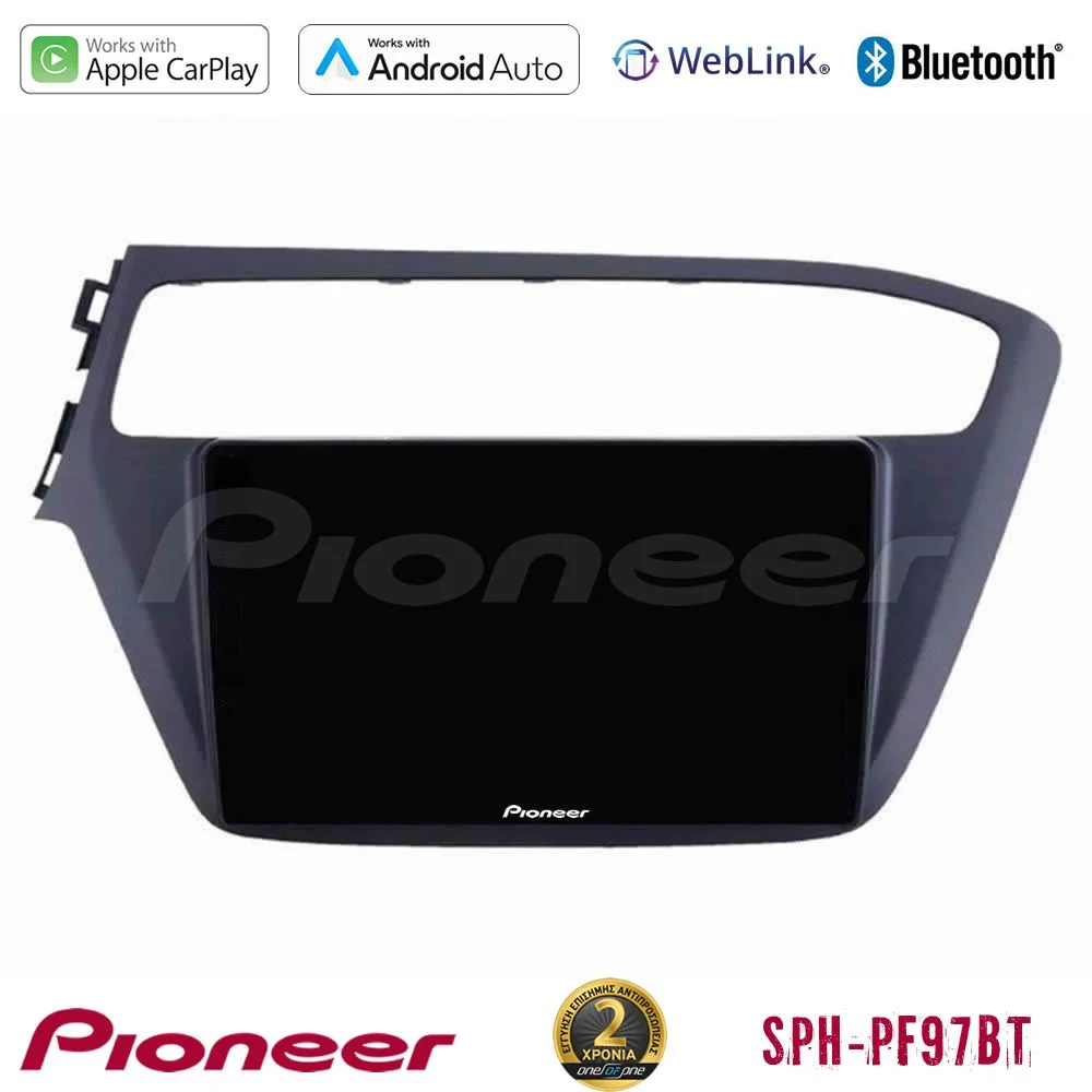 Φωτογραφία προϊόντος: Pioneer SPH-PF97BT Series Hyundai i20 2018-2020 Multimedia Station 9 (Tablet Style) Με Carplay & Android Auto